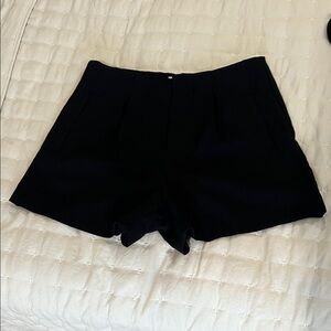 a new day Women's High Waist Black Shorts